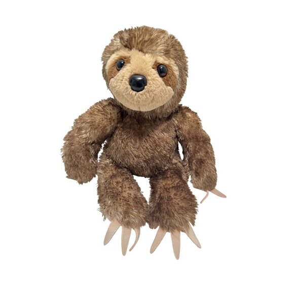 Build A Bear Brown Sloth 17" With Attachable Hugging Paws Smoke Free Home - Picture 1 of 8